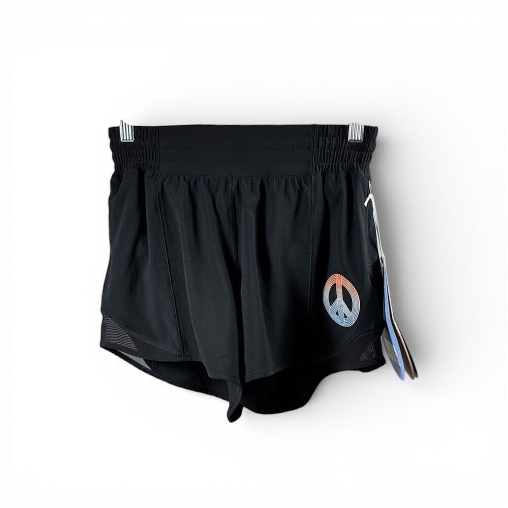 Lululemon by Madhappy Collab NWT Hotty Hot Short 4” in Black Size 4